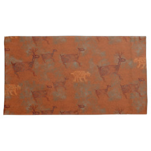 Funda De Cojín Petroglifos de Cañones del Suroeste