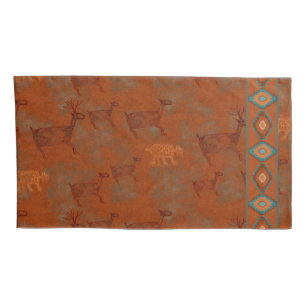 Funda De Cojín Petroglifos de los barrancos del sudoeste
