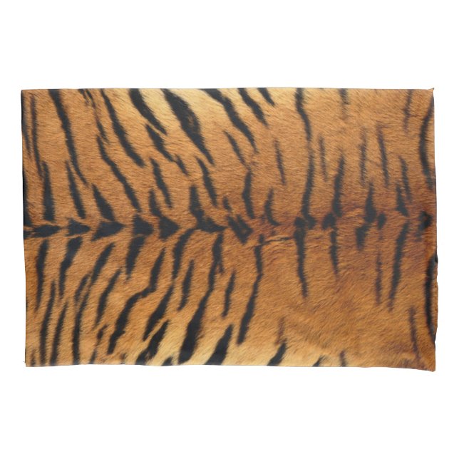 Funda De Cojín Pieles de animales de la jungla tribal Tigre Impri (Anverso-izquierdo)