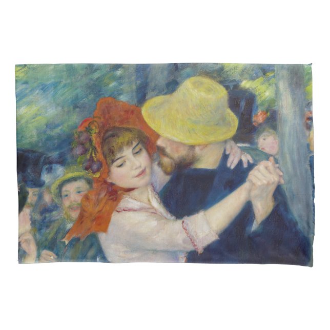 Funda De Cojín Pierre-Auguste Renoir - Baile en Bougival (Anverso)