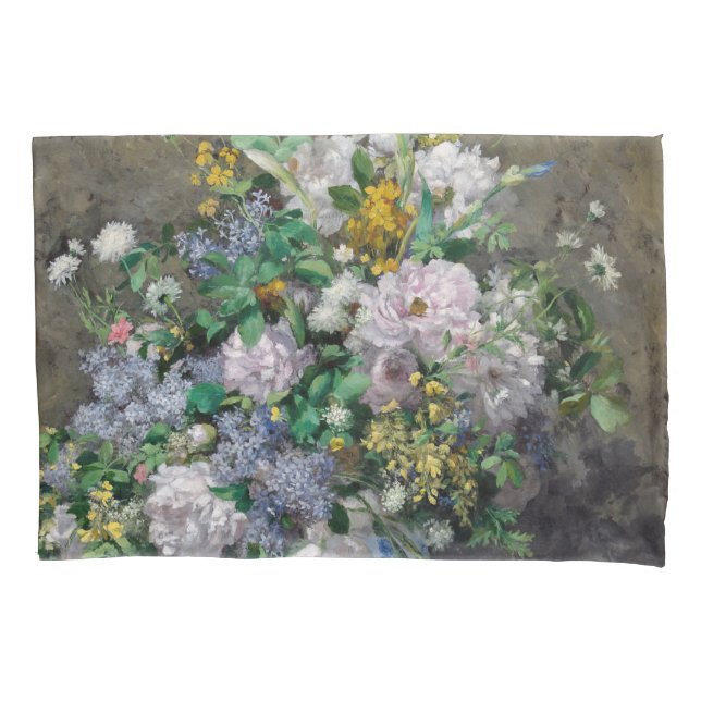 Funda De Cojín Pierre-Auguste Renoir - Bouquet de primavera (Anverso)