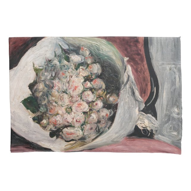 Funda De Cojín Pierre-Auguste Renoir - Bouquet en una caja (Anverso)