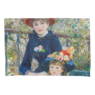 Funda De Cojín Pierre-Auguste Renoir - Dos hermanas en la terraza