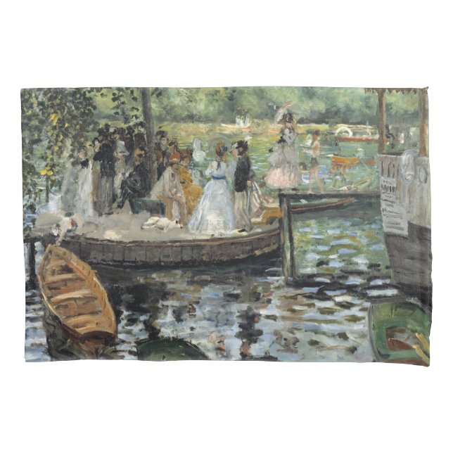 Funda De Cojín Pierre-Auguste Renoir - La Grenouillere (Anverso)