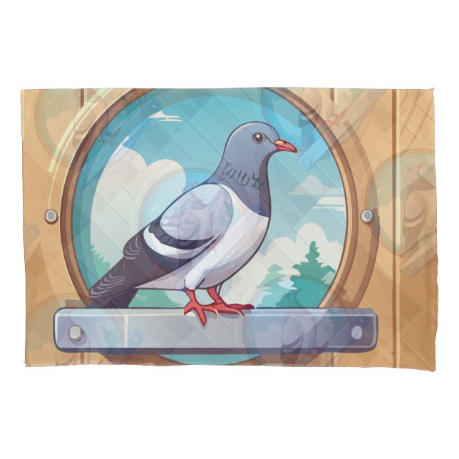 Funda De Cojín Pigeon Fancier (Anverso)