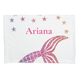 Funda De Cojín Pila de sirena Personalizado
