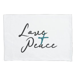 Funda De Cojín Pilar de amor y paz