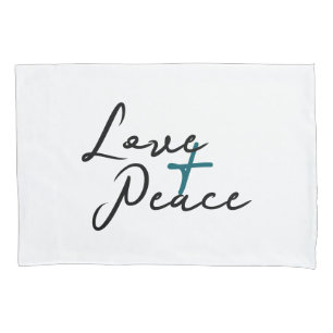 Funda De Cojín Pilar de amor y paz