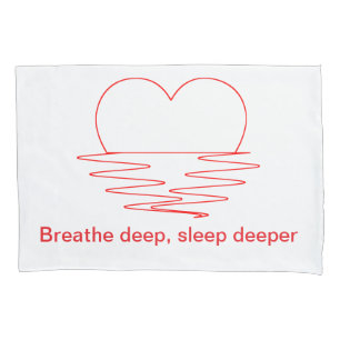Funda De Cojín Pilar de la brisa de verano - Respira profundo, du
