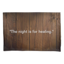 Funda De Cojín Pilar de textura de madera restaurada