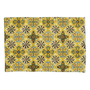 Funda De Cojín Pilar del patrón mosaico