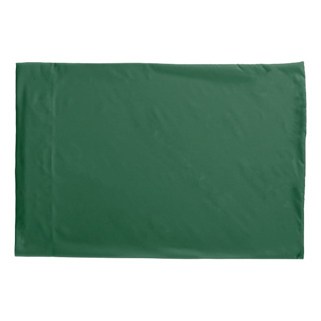 Funda De Cojín Pilar verde del bosque (Reverso)