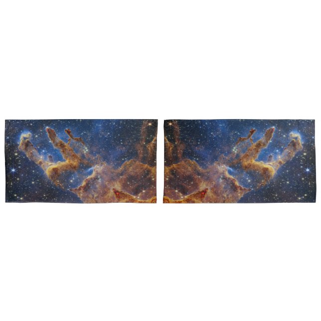 Funda De Cojín Pilares de la creación Eagle Nebula Webb Telescopi (Anverso - Set)