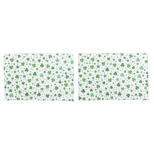 Funda De Cojín Piletas - Duchas de Shamrock (Anverso - Set)