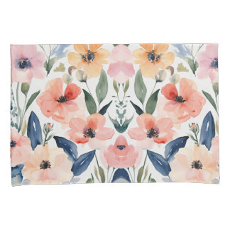 Funda De Cojín Pillowcase de elegancia floral