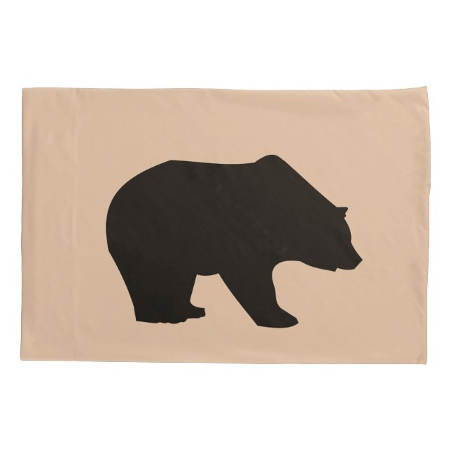 FUNDA DE COJÍN PILLOWCASE DE OSO GRIZZO (Reverso)