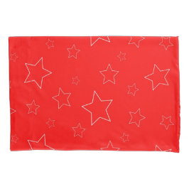 Funda De Cojín Pillowcase de Red Stars