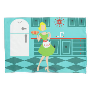 Funda De Cojín Piloto de cocina retro