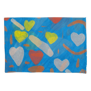 Funda De Cojín Piloto del cielo del amor