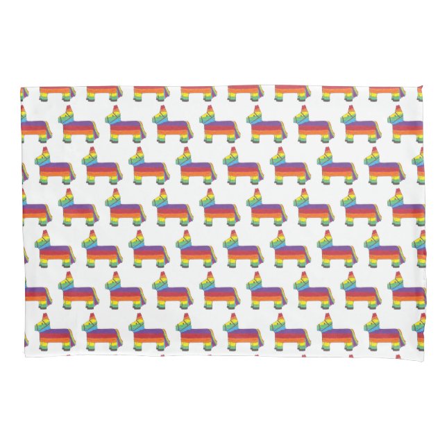 Funda De Cojín Piñata cinco de mayo Fiesta animal (Anverso)