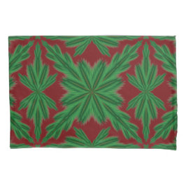 Funda De Cojín Pine Mandala Garnet Standard Pillowcase