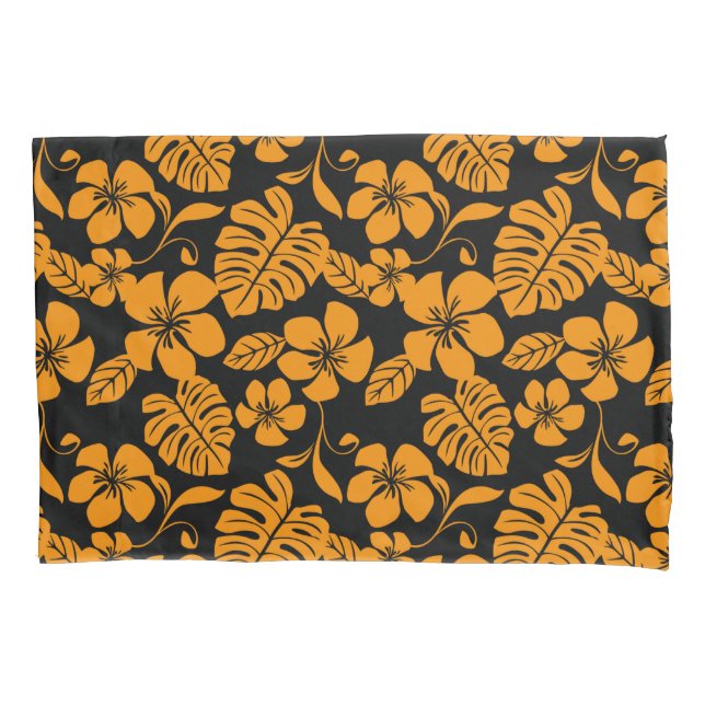 FUNDA DE COJÍN PINK BIKINI (NEGRO/NARANJA) (Anverso-izquierdo)