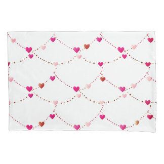 Funda De Cojín Pink Heart String Pillow Case 