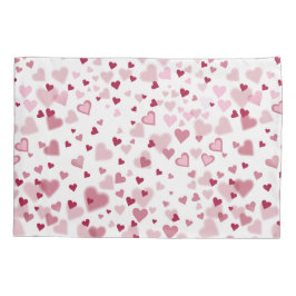 Funda De Cojín  Pink Lovely Hearts Pattern 