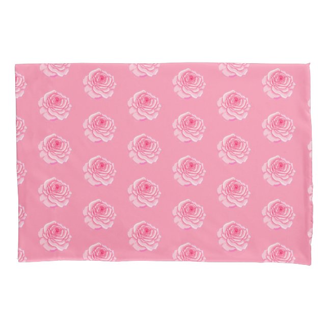 Funda De Cojín Pink roses (Anverso)