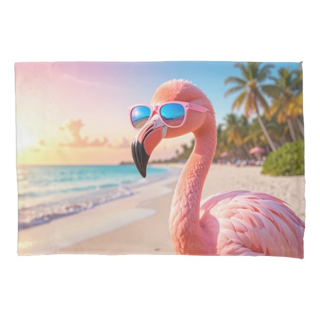Funda De Cojín PINK THINKER - Flamingo PINK (Anverso)