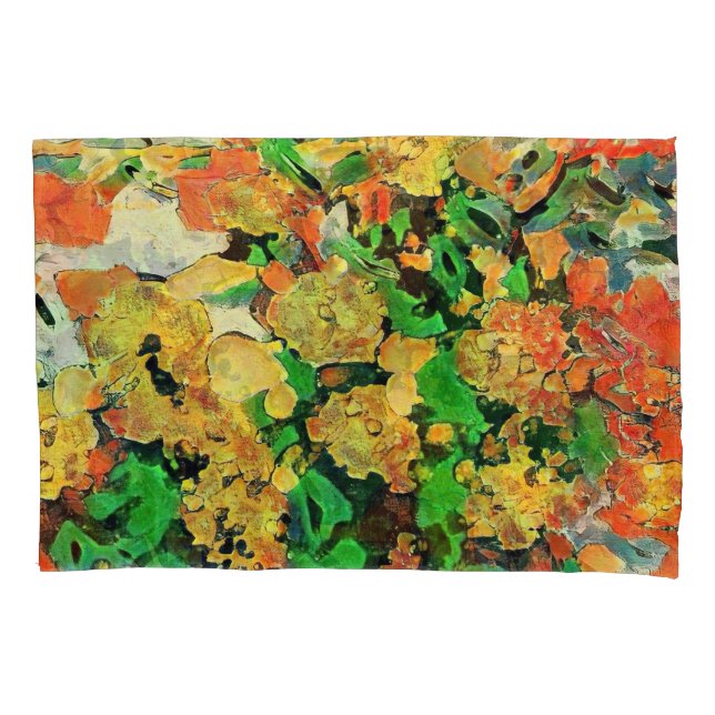 Funda De Cojín Pintura de aceite retro: Monet Van Gogh (Anverso)