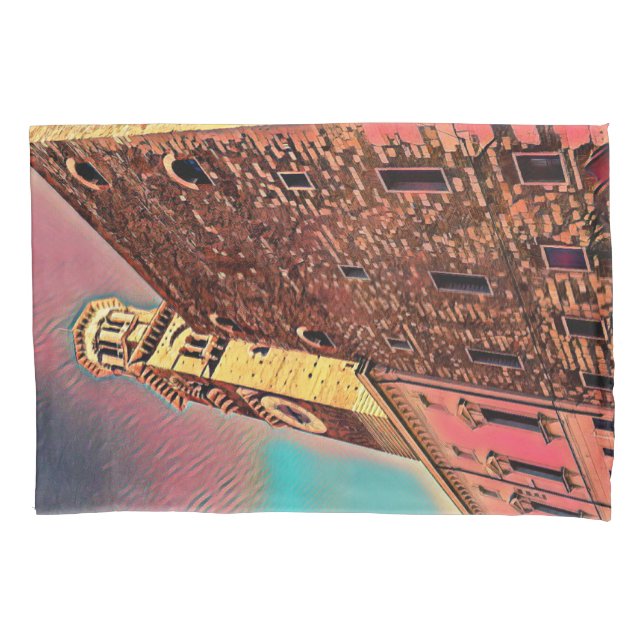 Funda De Cojín Pintura de arquitectura de Italia (Anverso)