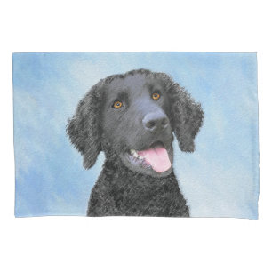 Funda De Cojín Pintura de recuperación con recubrimiento de curry