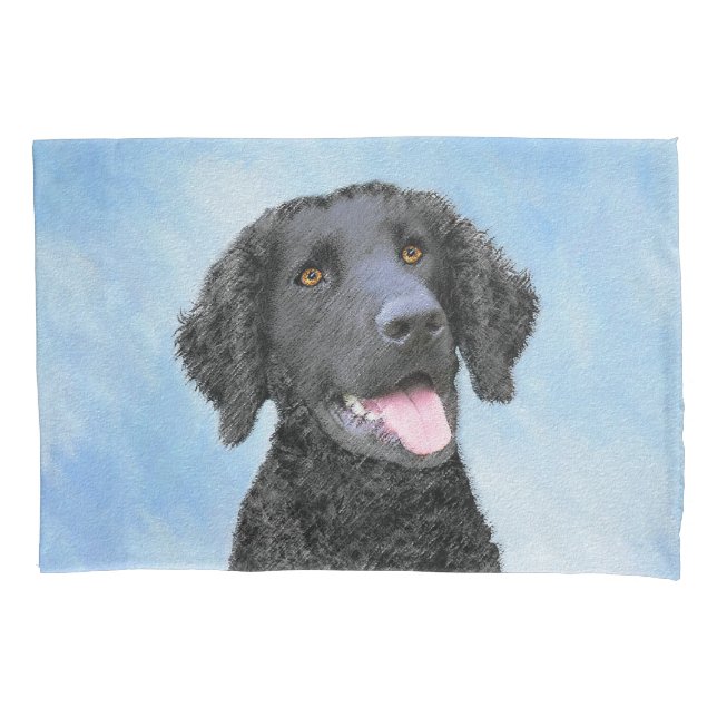 Funda De Cojín Pintura de recuperación con recubrimiento de curry (Anverso)