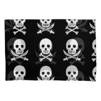 Funda De Cojín Pirata Skulls Crossbone Seless Pattern