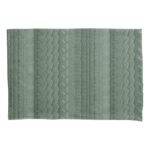 Funda De Cojín Pistas del neumático de coche en verde del trullo
