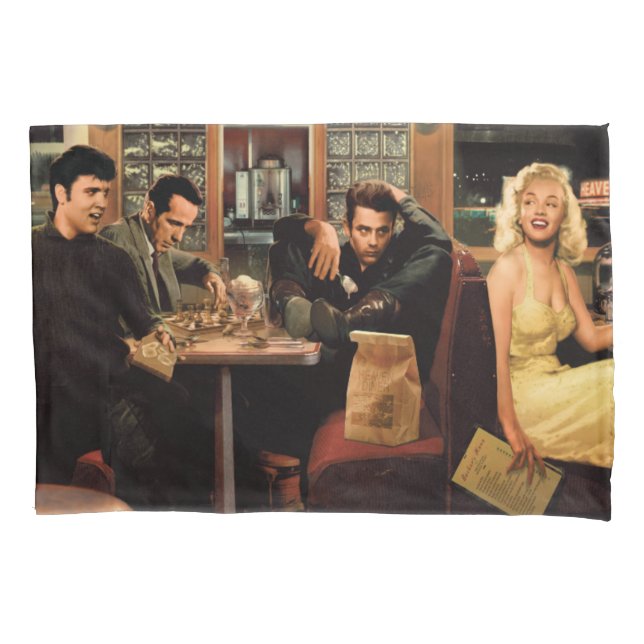 Funda De Cojín Placa azul 2 (Anverso-izquierdo)