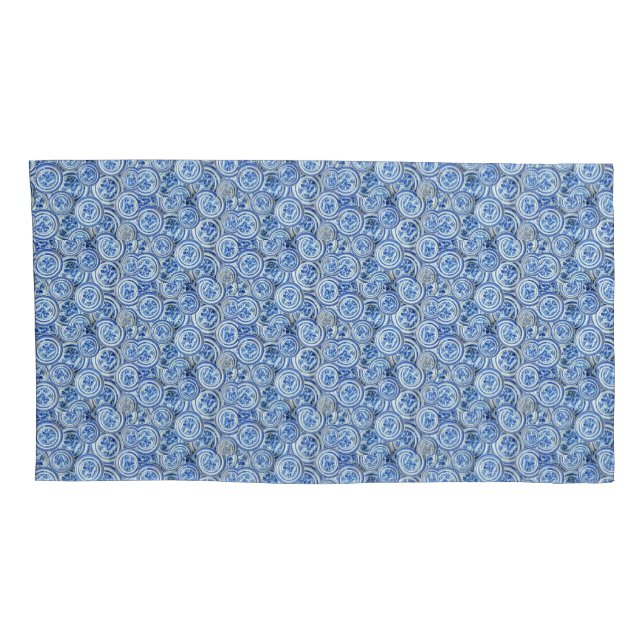 FUNDA DE COJÍN PLACAS DELFT (Reverso-derecho)