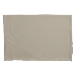 Funda De Cojín Plain Beige Pillowcase