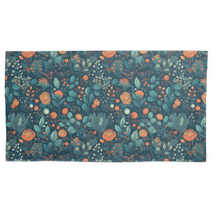 Funda De Cojín Plantas y flores escandinavas