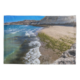 Funda De Cojín Playa de Puerto Piramides, Argentina