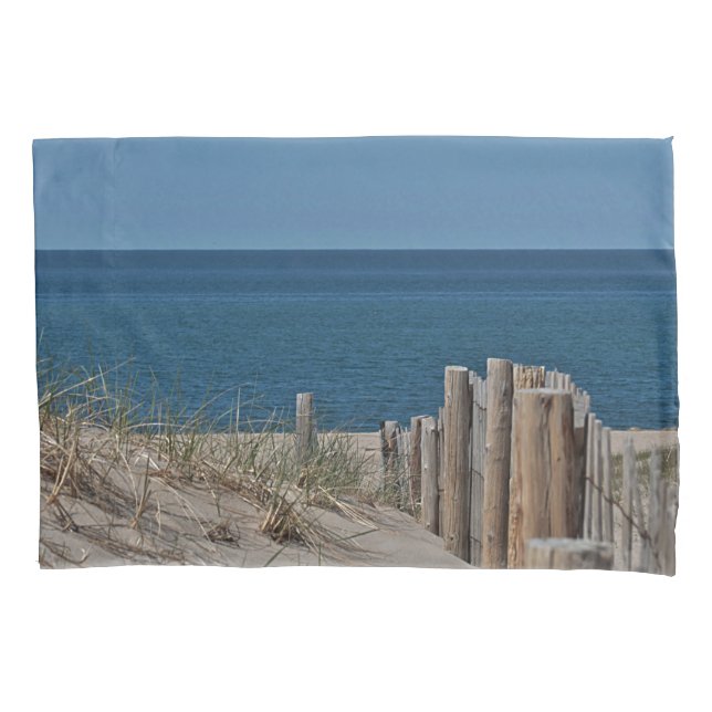 Funda De Cojín Playa del océano y cerca de la playa (Anverso)