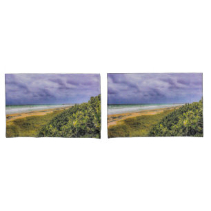 Funda De Cojín Playa Stormy Jupiter
