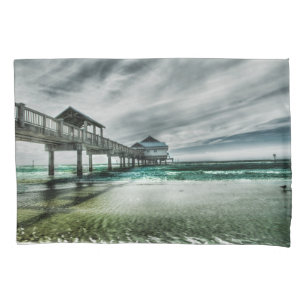 Funda De Cojín Playas tropicales   Clearwater Florida