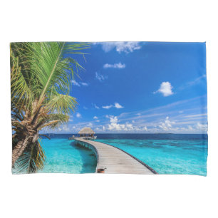 Funda De Cojín Playas tropicales Dusit Thani Maldives