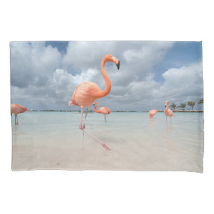 Funda De Cojín Playas tropicales Playa Flamingos, Aruba