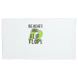 Funda De Cojín Playas y chanclas