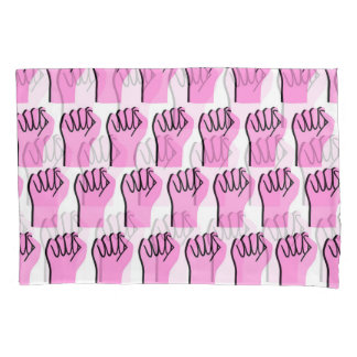 Funda De Cojín Poder del feminismo: Patrón de cosecha simbólica