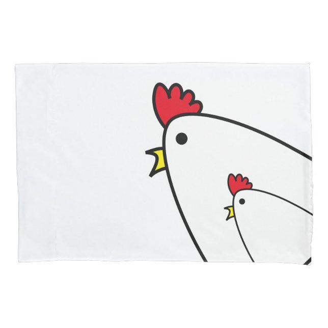 Funda De Cojín Pollos (Anverso)