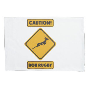Funda De Cojín Precaución - SpringBoks Cruzando